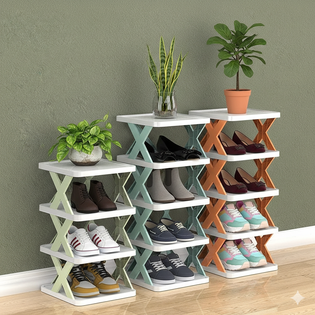 Collapsible Shoe Rack
